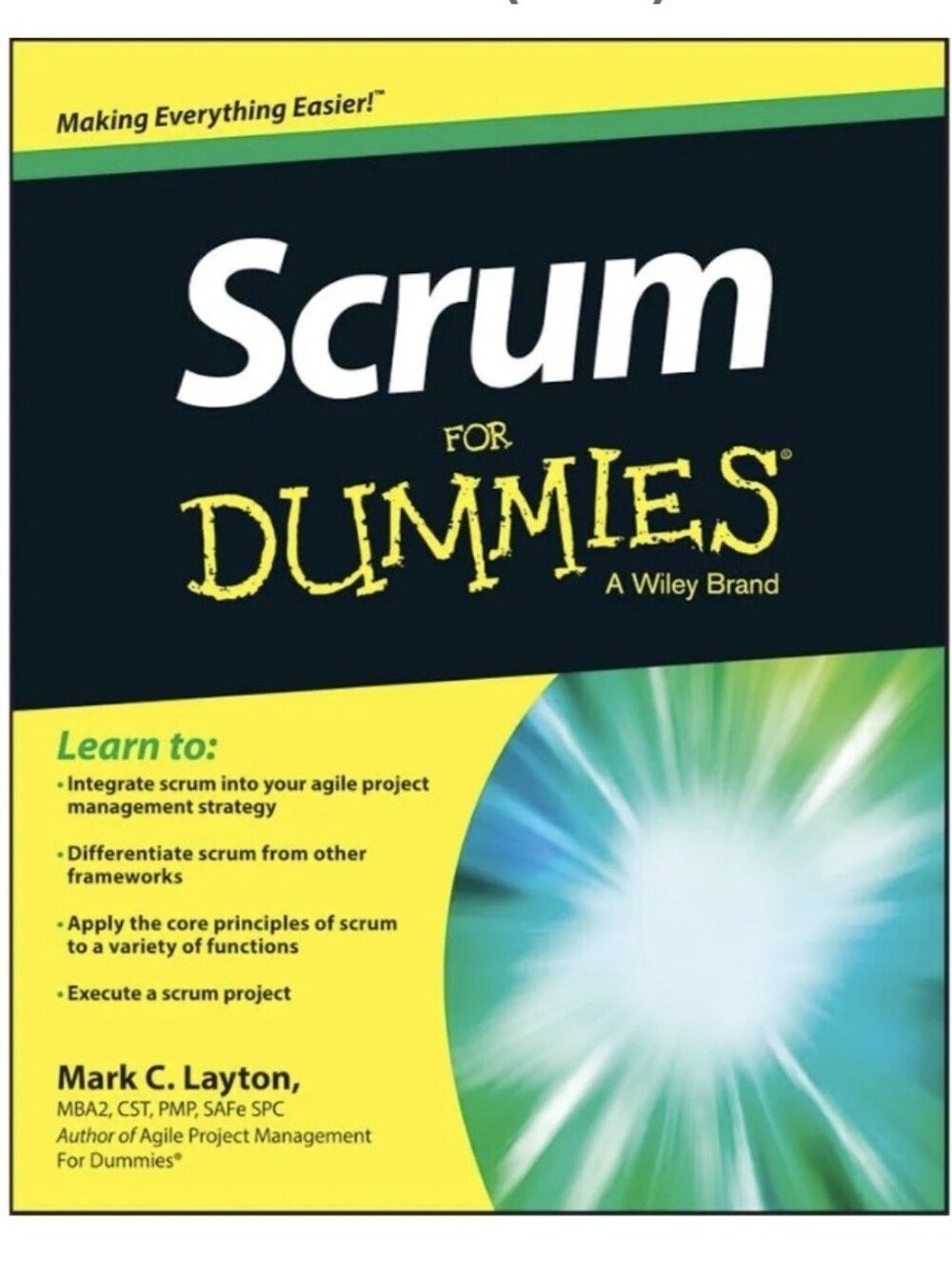 Scrum For Dummies Mark C Layton Agile Project Management Paperback 1st Edition
